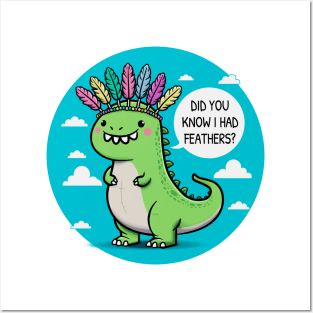 Dinosaur's Fashion Statement Posters and Art